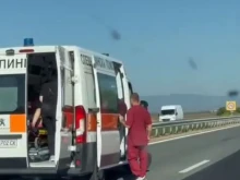 Моторист е в тежко състояние след инцидент на Околовръстното на Пловдив