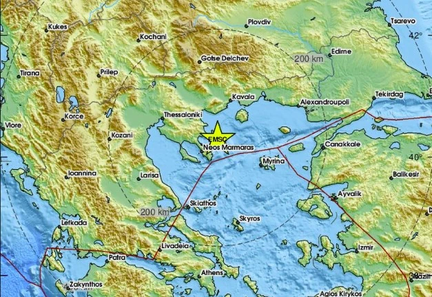 Земетресение от 4,5 по Рихтер удари района на Халкидики