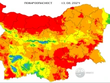 Червен код за пожароопасност днес