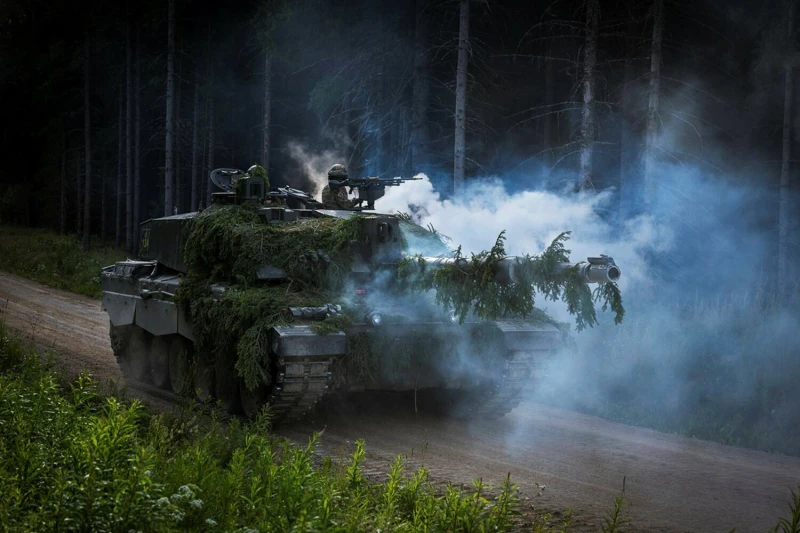 Британски танк Challenger 2 е унищожен в Курска област