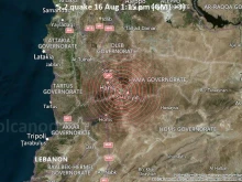 Земетресение от 4,8 по Рихтер удари район между Сирия и Йордания