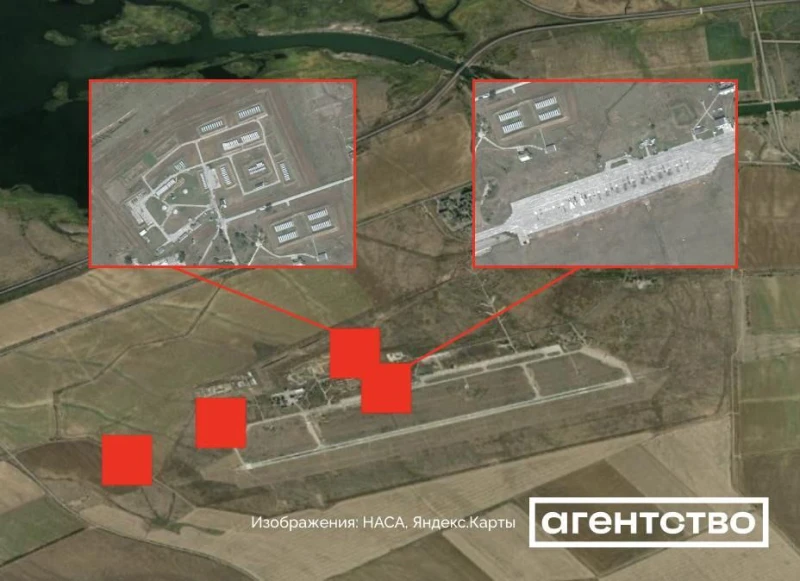 Сателити на НАСА регистрираха пожари на руско военно летище във Волгоградската област