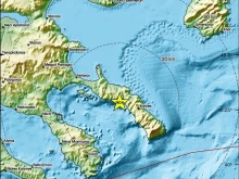 Земетресение с магнитуд 4.3 разтърси Атон на Халкиди