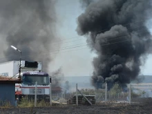 Акумулатор е причинил големия пожар между Хасково и Димитровград
