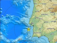 Земетресение от 5,4 по Рихтер разтърси бреговете на Португалия