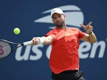 Григор Димитров поведе със сет на непознат противник на US Open