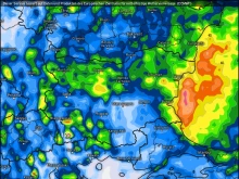 Meteo Bulgaria: Пикът на урагана ще е Източна България