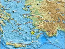 Земетресение от 3,2 по Рихтер разлюля Додеканезите
