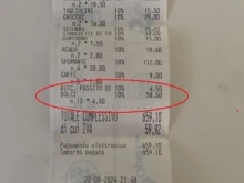 Семейство плати в ресторант такса от 58 евро за разрязване на торта