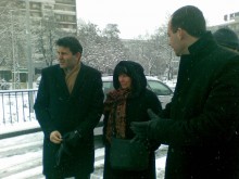 Работата по северното платно на "България" напредва, използва се всеки хубав ден