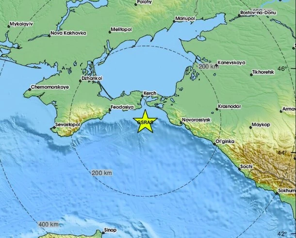 Земетресение от 4,0 по Рихтер разтърси Крим