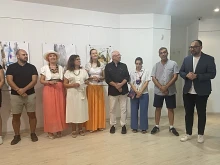 Художници-преподаватели от четири държави откриха изложба Рисунка голям формат "Диалог"
