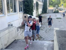 Община Пловдив дари нов килим за тренировъчната зала на Тракия-Елит