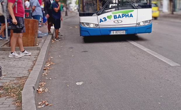 Днес автобусите на Градски транспорт ЕАД Варна по линия