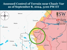 ISW: Руснаците настъпват срещу Часов Яр и Торецк