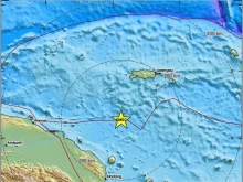 Плитък трус от 6,3 разтърси морето Бисмарк на 140 километра от Папуа Нова Гвинея