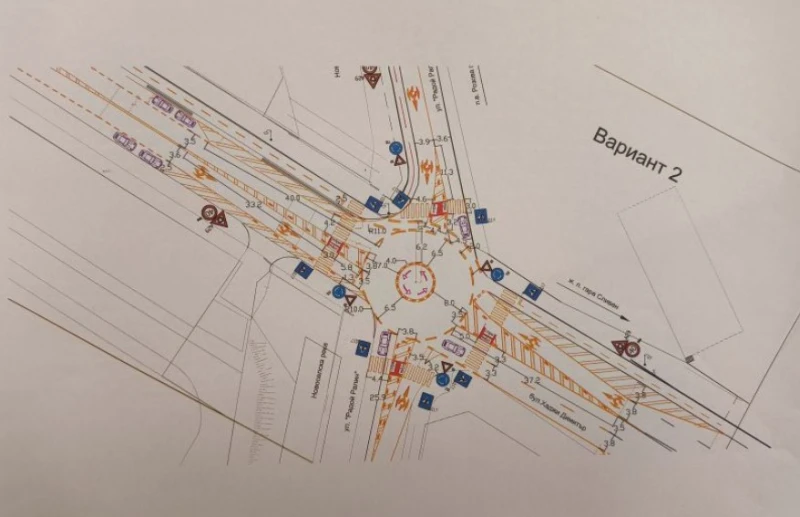 Изграждат ново кръгово кръстовище в Сливен, ето къде