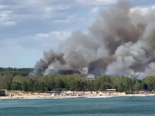 Пожарът в Созопол: Няма опасност за населението