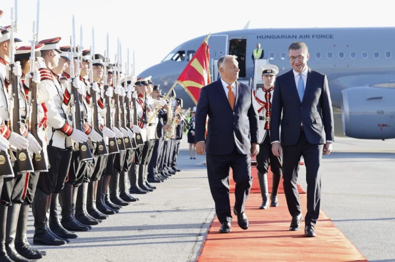 Орбан обеща помощ на Северна Македония в спора й с България