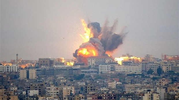 イスラエル空軍がベイルートのヒズボラ本部を攻撃