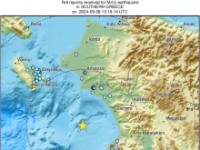 Румяна Главчева, експерт-сеизмолог, дописен член на БАНИ: Сътресения от земетресение с магнитуд 4.5 край йонийското крайбрежие на Южна Гърция