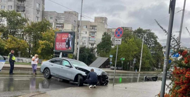 Катастрофа на бул. "Черни връх" в столицата