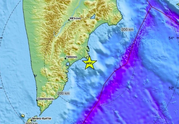 Земетресение от 5,9 по Рихтер разтърси Камчатка