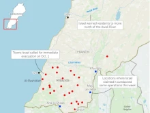 Израел обяви евакуация на Южен Ливан заради предстояща военна операция