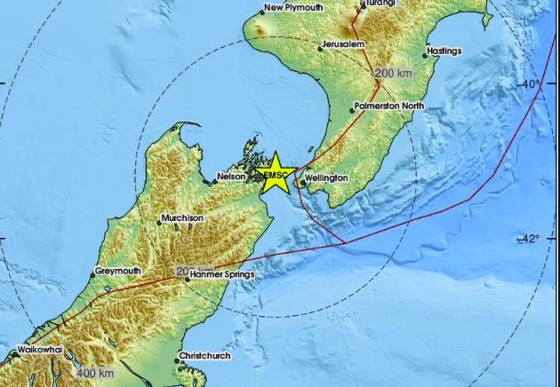 Земетресение от 5,7 по Рихтер удари Нова Зеландия