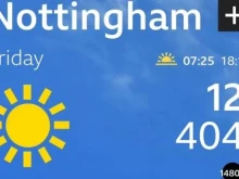 �������� ������� �� ��� ���� � ����������� �� ��� 400 �������: ������ �� BBC Weather ���������� ����� � �������