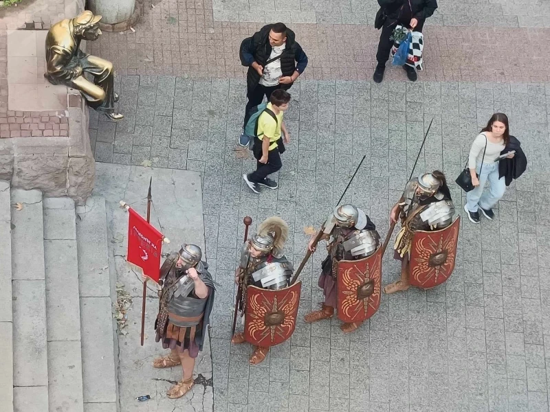 Гладиатори "превзеха" центъра на Пловдив