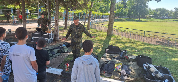 Демонстрация на въоръжение и военна техника организират в центъра на Свищов