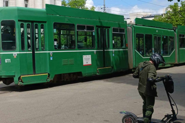 Реорганизация на движението в центъра на София заради ремонт на релсов път