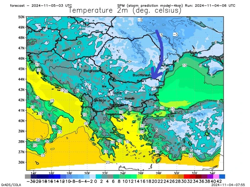 Meteo Balkans ����������: ������ �� �������� �� ������