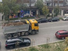 Водачът на камион премина през столичната ул. "Любляна" без чергило, глобиха го