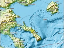 Плитко земетресение от 3,2 по Рихтер е регистрирано близо до първия ръкав на Халкидики