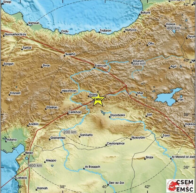 Силен трус от 4,9 по Рихтер разлюля Източна Турция