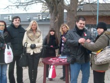 Мартенички за жителите на "Западен" от районната структура на ГЕРБ