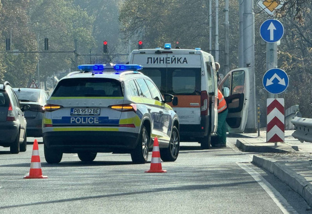 Блъснат човек на тротинетка в Пловдив