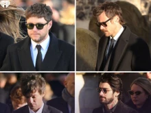 Саймън Коуел неутешим на погребението на Лиъм Пейн, One Direction се събраха за последно