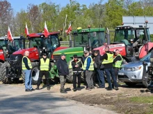 Полските фермери започнаха нови протести на границата с Украйна