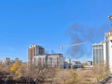Обичайна гледка в Пловдив! Гъст черен дим над част от града