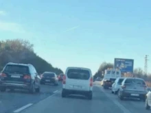 Отново катастрофа на АМ "Тракия", задръстването е огромно