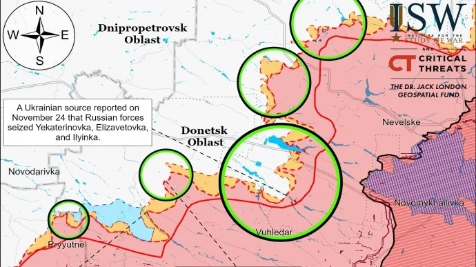 ISW признава за грешна оценка: Войната в Украйна не е в задънена улица, има три варианта за развитие на руското настъпление