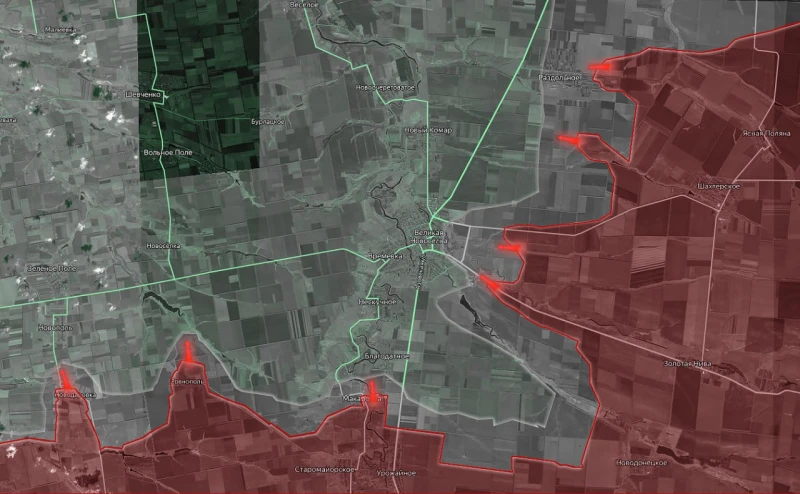 Руснаците влязоха във Великая Новоселка, боевете се водят в източните квартали