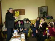 Райна Петрова поздрави дамите от клуб "Блага дума" за празника