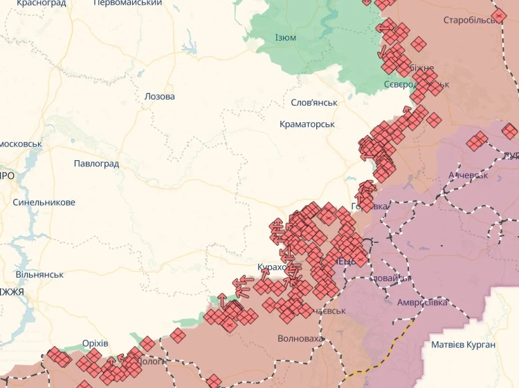 DeepState: Руснаците са се придвижили в Донбас и Курск