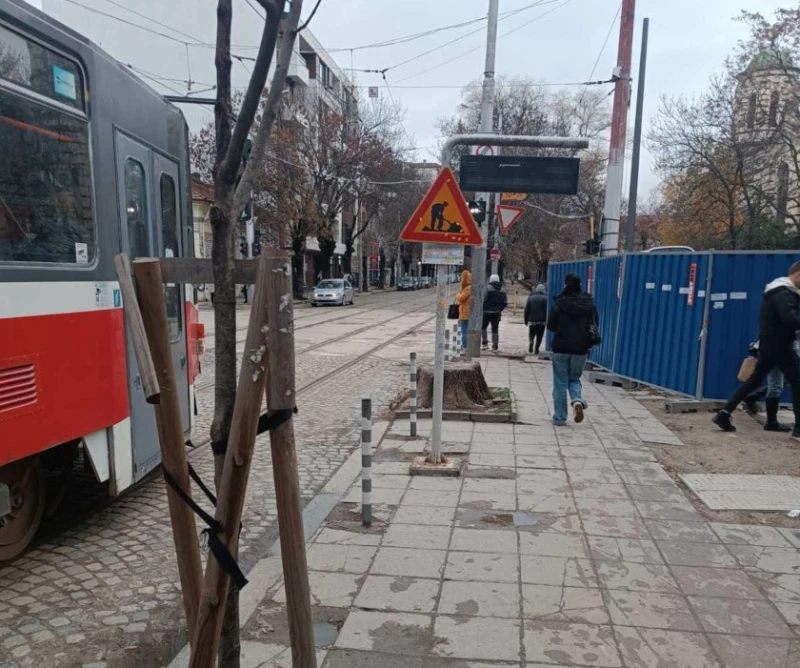 След предписание от инспектората е премахнат пътен знак на ул. "Пиротска" в София