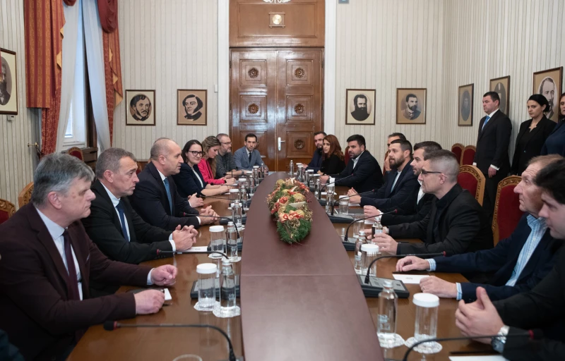 Президентът прие Иван и Андрей