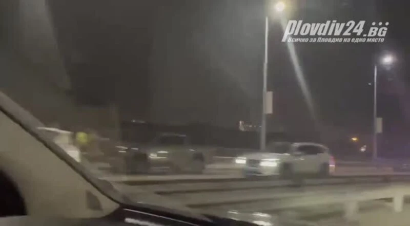 Верижна катастрофа на надлеза до "Ален мак"